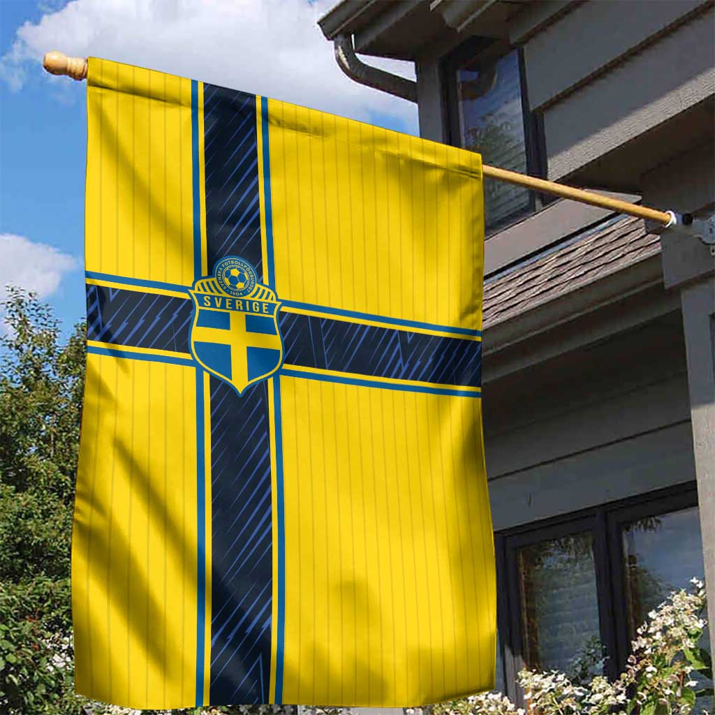 Sweden National Football Garden Flag Glory The Blue and Yellow - Wonder Print Shop