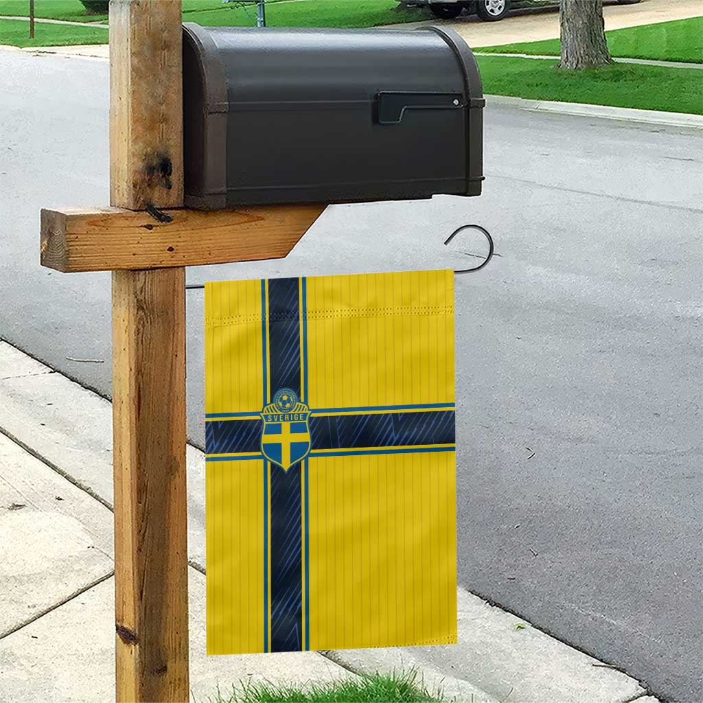 Sweden National Football Garden Flag Glory The Blue and Yellow - Wonder Print Shop