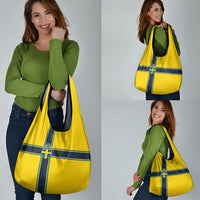 Sweden National Football Grocery Bag Glory The Blue and Yellow - Wonder Print Shop