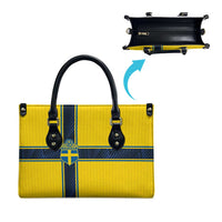 Sweden National Football Leather Bag Glory The Blue and Yellow - Wonder Print Shop