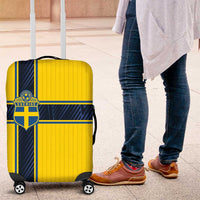 Sweden National Football Luggage Cover Glory The Blue and Yellow - Wonder Print Shop