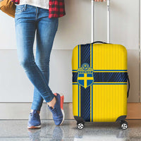 Sweden National Football Luggage Cover Glory The Blue and Yellow - Wonder Print Shop