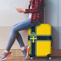 Sweden National Football Luggage Cover Glory The Blue and Yellow - Wonder Print Shop