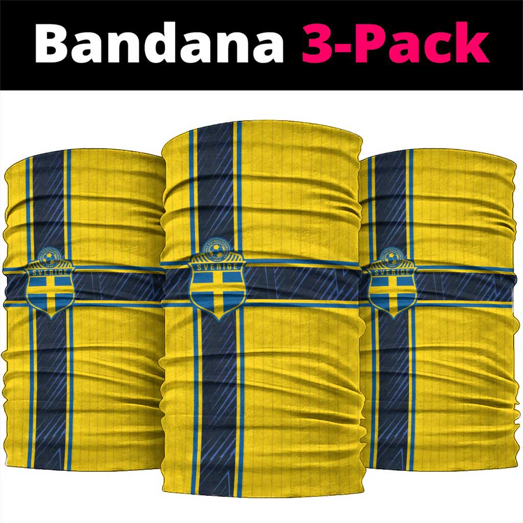 Sweden National Football Neck Gaiter Glory The Blue and Yellow - Wonder Print Shop