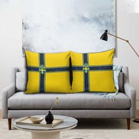 Sweden National Football Pillow Cover Glory The Blue and Yellow - Wonder Print Shop