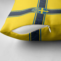 Sweden National Football Pillow Cover Glory The Blue and Yellow - Wonder Print Shop