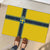 Sweden National Football Rubber Doormat Glory The Blue and Yellow - Wonder Print Shop