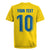 Custom Sweden National Football Rugby Jersey Glory The Blue and Yellow - Wonder Print Shop