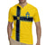 Custom Sweden National Football Rugby Jersey Glory The Blue and Yellow - Wonder Print Shop