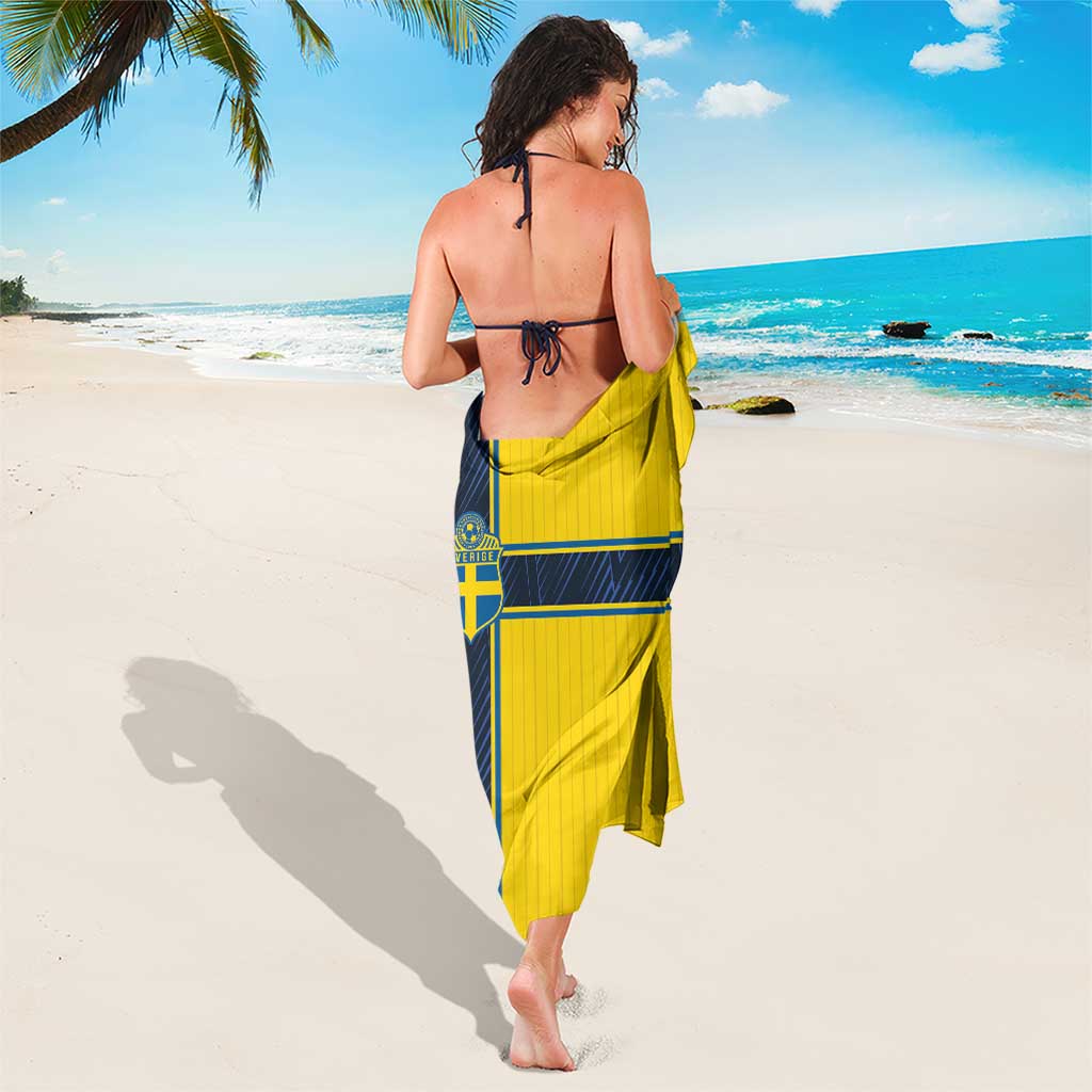 Sweden National Football Sarong Glory The Blue and Yellow - Wonder Print Shop
