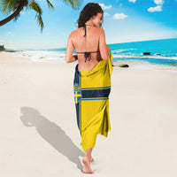 Sweden National Football Sarong Glory The Blue and Yellow - Wonder Print Shop