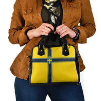 Sweden National Football Shoulder Handbag Glory The Blue and Yellow - Wonder Print Shop