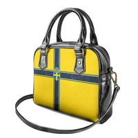 Sweden National Football Shoulder Handbag Glory The Blue and Yellow - Wonder Print Shop