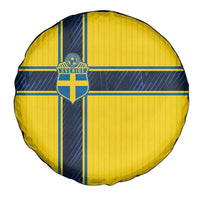 Sweden National Football Spare Tire Cover Glory The Blue and Yellow - Wonder Print Shop