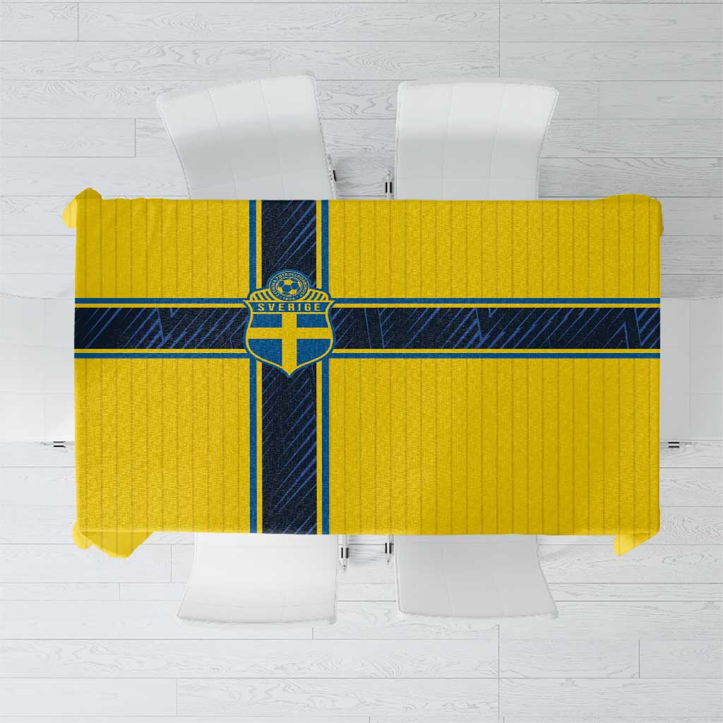 Sweden National Football Tablecloth Glory The Blue and Yellow - Wonder Print Shop
