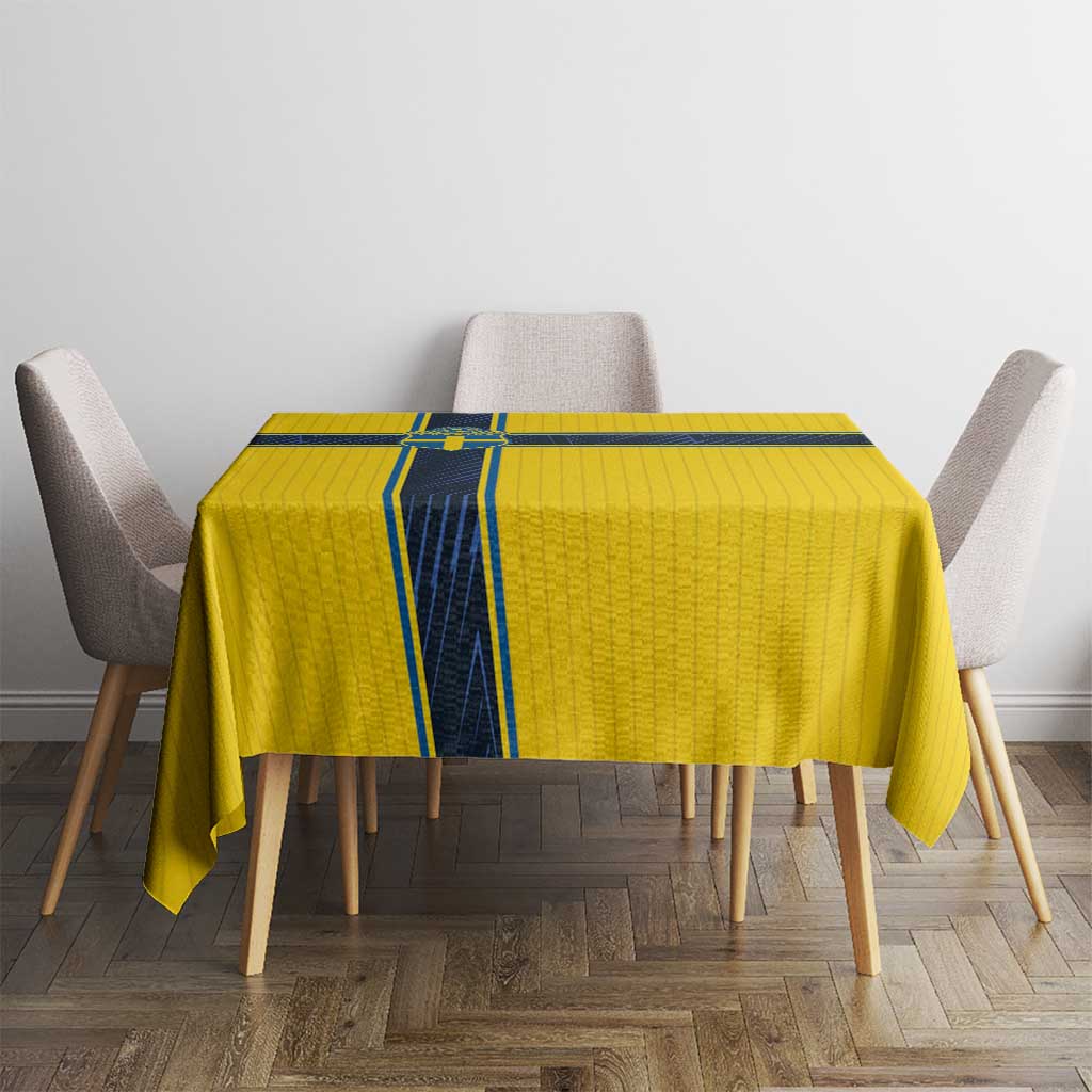 Sweden National Football Tablecloth Glory The Blue and Yellow - Wonder Print Shop