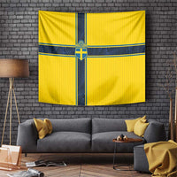 Sweden National Football Tapestry Glory The Blue and Yellow - Wonder Print Shop