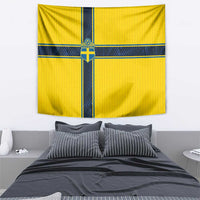 Sweden National Football Tapestry Glory The Blue and Yellow - Wonder Print Shop