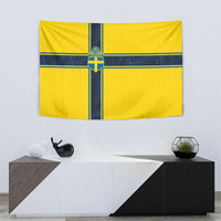 Sweden National Football Tapestry Glory The Blue and Yellow - Wonder Print Shop