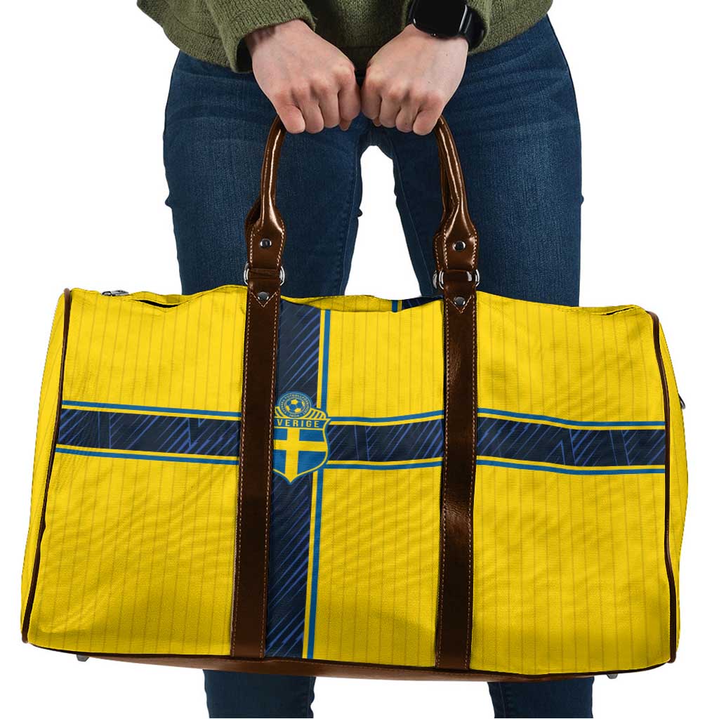 Sweden National Football Travel Bag Glory The Blue and Yellow - Wonder Print Shop