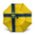 Sweden National Football Umbrella Glory The Blue and Yellow - Wonder Print Shop