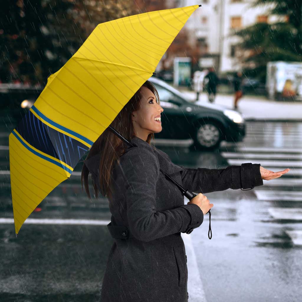 Sweden National Football Umbrella Glory The Blue and Yellow - Wonder Print Shop