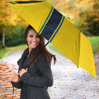 Sweden National Football Umbrella Glory The Blue and Yellow - Wonder Print Shop