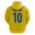 Custom Sweden National Football Zip Hoodie Glory The Blue and Yellow - Wonder Print Shop