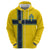 Custom Sweden National Football Zip Hoodie Glory The Blue and Yellow - Wonder Print Shop
