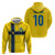 Custom Sweden National Football Zip Hoodie Glory The Blue and Yellow - Wonder Print Shop