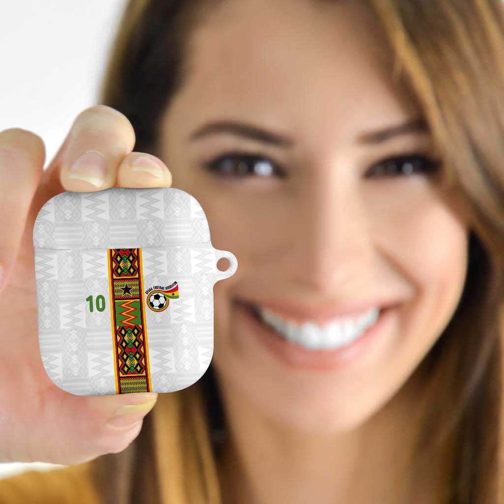 Custom Ghana National Football AirPods Case Traditional African Motifs Sporty Style - Wonder Print Shop