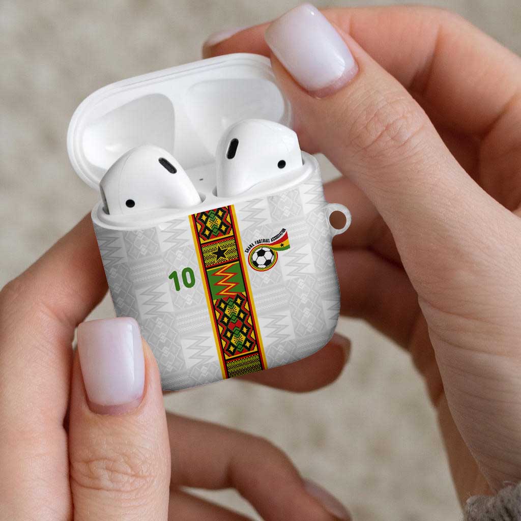 Custom Ghana National Football AirPods Case Traditional African Motifs Sporty Style - Wonder Print Shop
