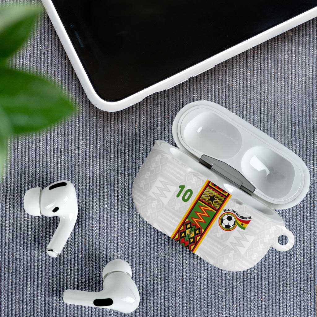 Custom Ghana National Football AirPods Case Traditional African Motifs Sporty Style - Wonder Print Shop