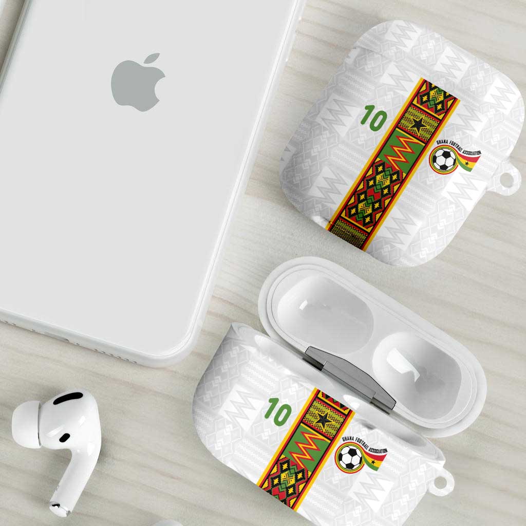 Custom Ghana National Football AirPods Case Traditional African Motifs Sporty Style - Wonder Print Shop