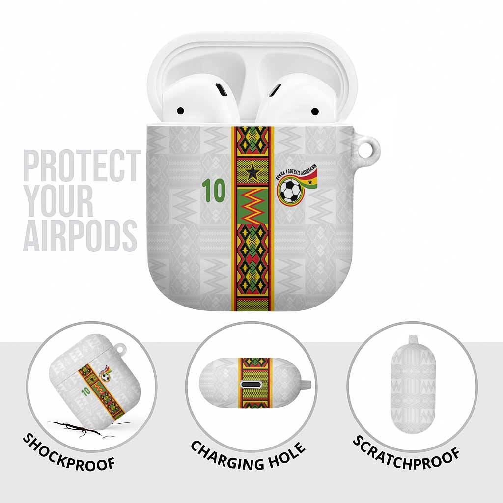 Custom Ghana National Football AirPods Case Traditional African Motifs Sporty Style - Wonder Print Shop