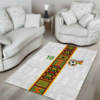 Custom Ghana National Football Area Rug Traditional African Motifs Sporty Style - Wonder Print Shop