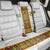 Custom Ghana National Football Back Car Seat Cover Traditional African Motifs Sporty Style - Wonder Print Shop