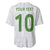 Custom Ghana National Football Baseball Jersey Traditional African Motifs Sporty Style - Wonder Print Shop
