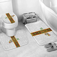 Custom Ghana National Football Bathroom Set Traditional African Motifs Sporty Style - Wonder Print Shop