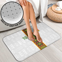 Custom Ghana National Football Bathroom Set Traditional African Motifs Sporty Style - Wonder Print Shop