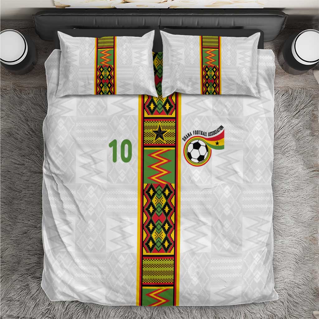 Custom Ghana National Football Bedding Set Traditional African Motifs Sporty Style - Wonder Print Shop