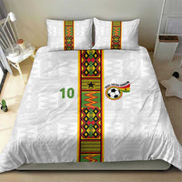 Custom Ghana National Football Bedding Set Traditional African Motifs Sporty Style - Wonder Print Shop