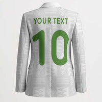 Custom Ghana National Football Blazer Traditional African Motifs Sporty Style - Wonder Print Shop