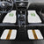 Custom Ghana National Football Car Mats Traditional African Motifs Sporty Style - Wonder Print Shop