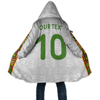 Custom Ghana National Football Cloak Traditional African Motifs Sporty Style - Wonder Print Shop