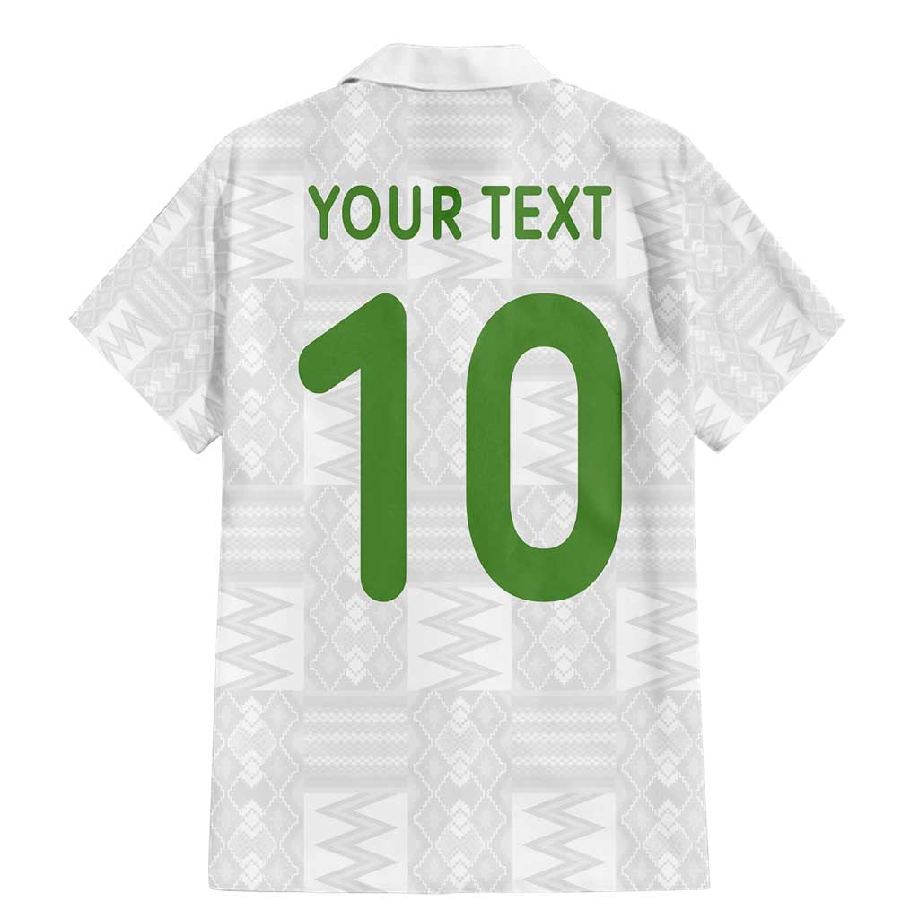 Custom Ghana National Football Family Matching Mermaid Dress and Hawaiian Shirt Traditional African Motifs Sporty Style - Wonder Print Shop