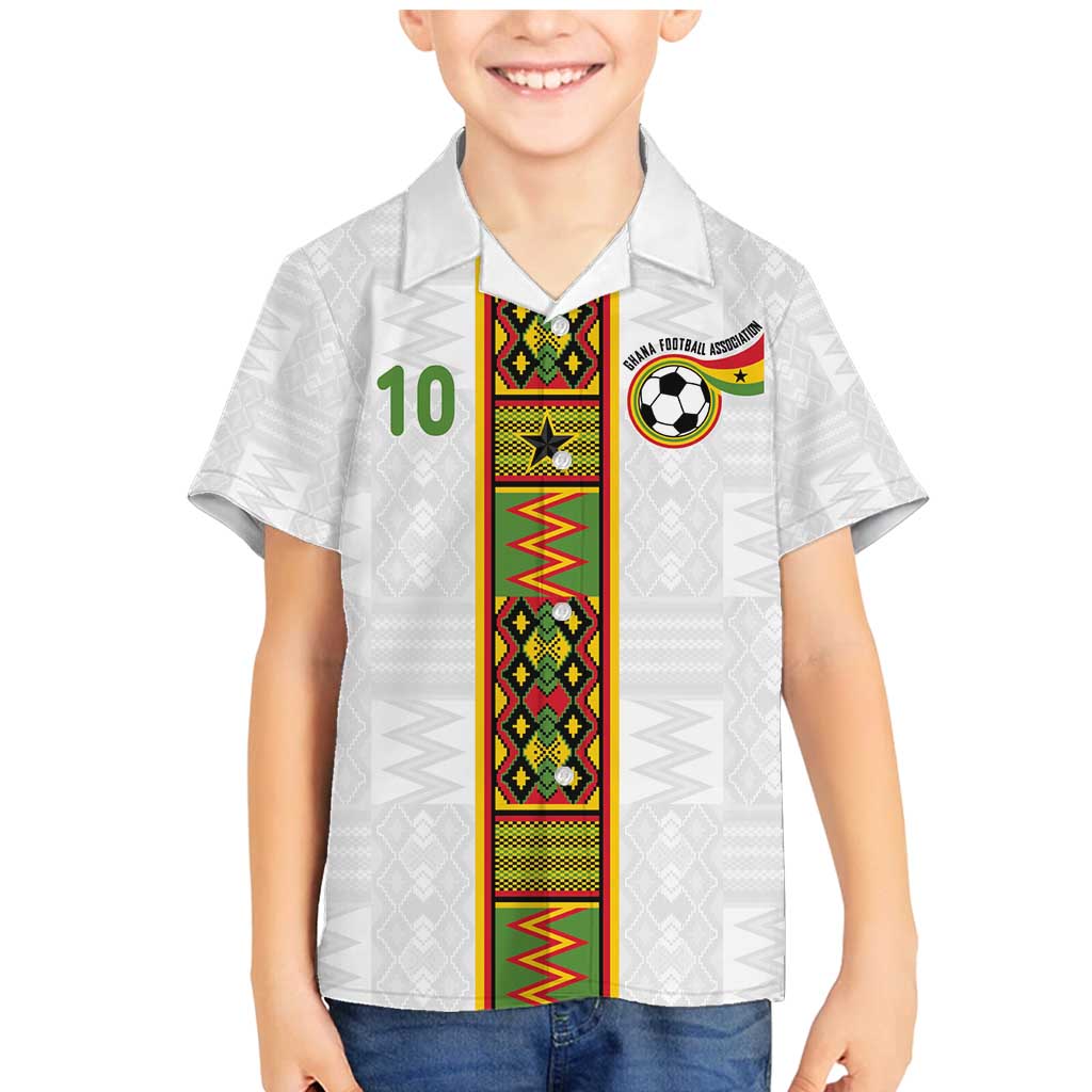 Custom Ghana National Football Family Matching Mermaid Dress and Hawaiian Shirt Traditional African Motifs Sporty Style - Wonder Print Shop