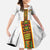 Custom Ghana National Football Family Matching Off Shoulder Maxi Dress and Hawaiian Shirt Traditional African Motifs Sporty Style - Wonder Print Shop