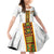 Custom Ghana National Football Family Matching Off Shoulder Short Dress and Hawaiian Shirt Traditional African Motifs Sporty Style - Wonder Print Shop