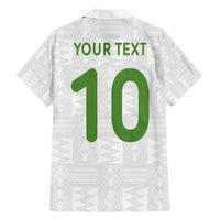 Custom Ghana National Football Hawaiian Shirt Traditional African Motifs Sporty Style - Wonder Print Shop